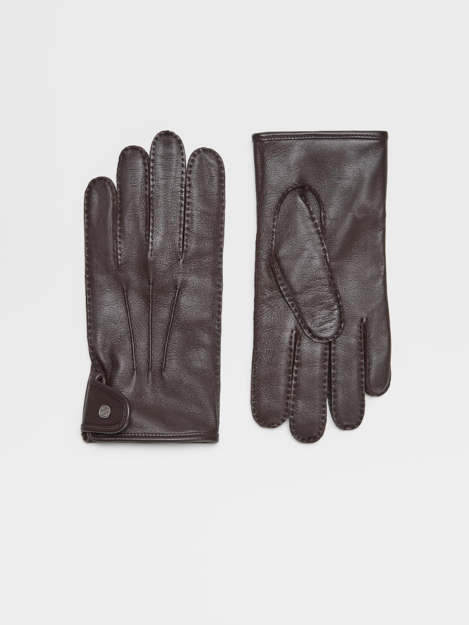 Dark Brown Nappa Gloves